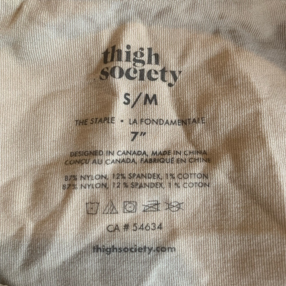 Thigh society the staple shorts 7 inch